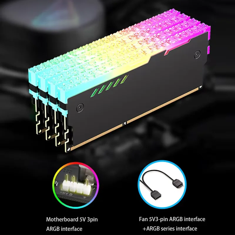 PC Memory Heatsink RM-1 RAM Co - Ddr5 Memory ulasan dan harga