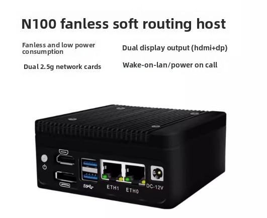 Fanless Mini PC Intel N100 Pro - Ddr5 Sodimm ulasan dan harga