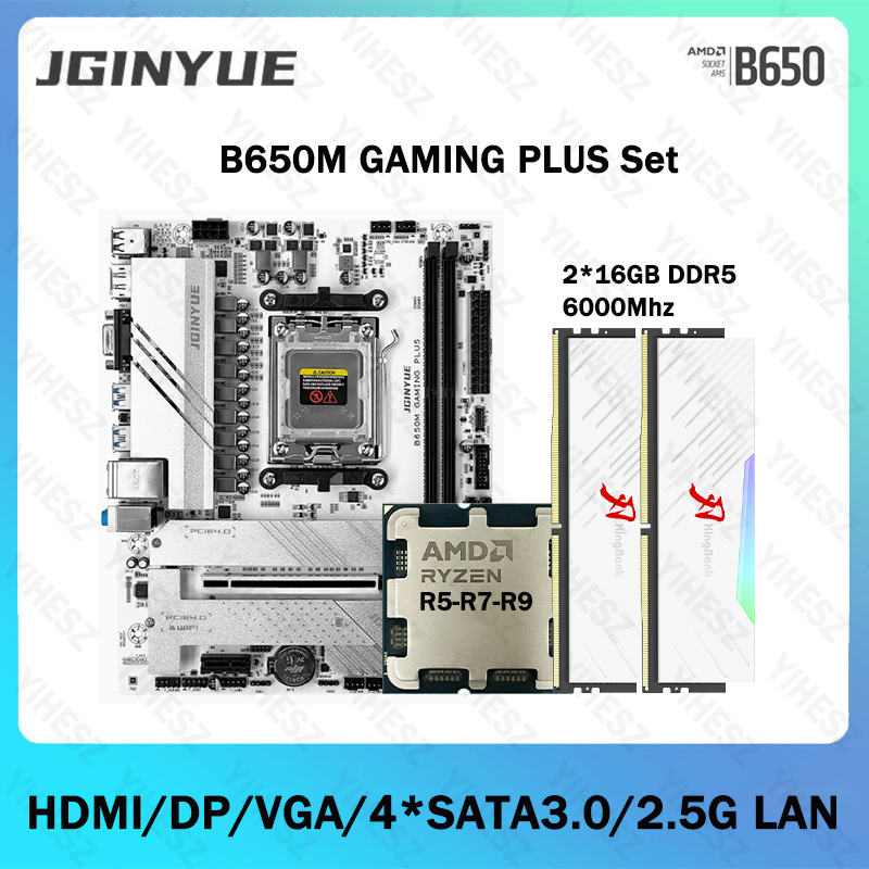 B650 Diy Gaming Computer Mothe - Ddr5 16Gb 6000Mhz ulasan dan harga