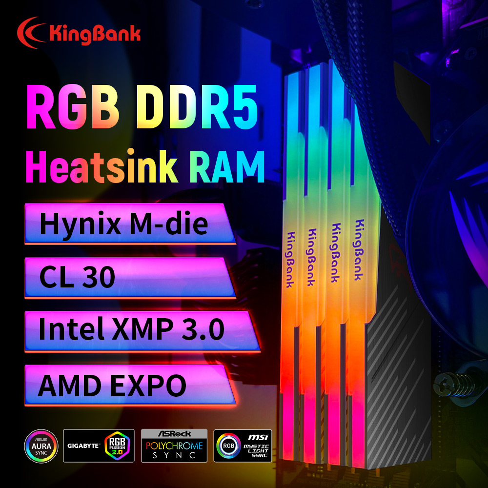 KingBank KRRB DDR5 RGB SoarBla - Ddr5 Rgb Ram ulasan dan harga