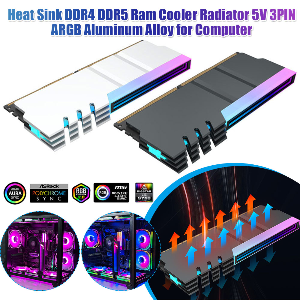 5V 3PIN ARGB PC Memory Module  - Ddr5 Rgb Ram ulasan dan harga