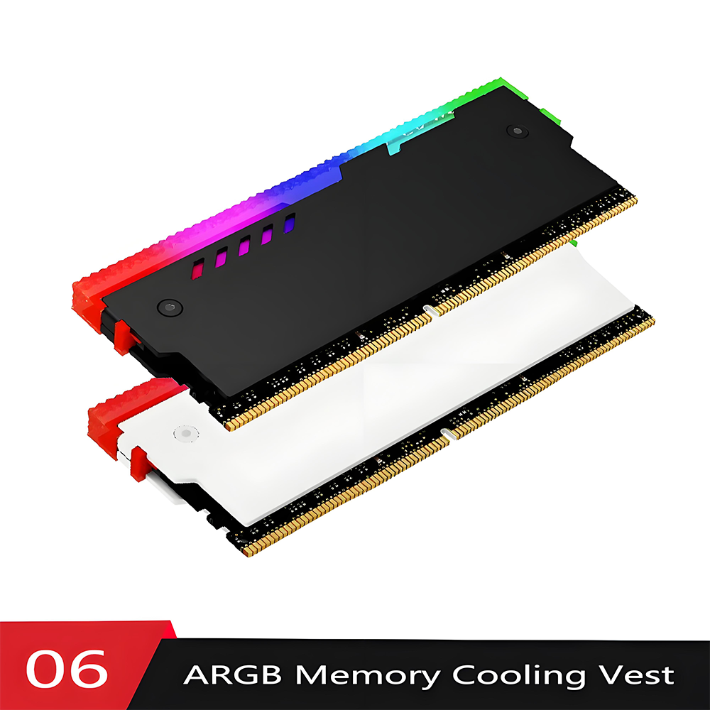 Desktop Computer Ram Heatsink  - Ddr5 Rgb Ram ulasan dan harga