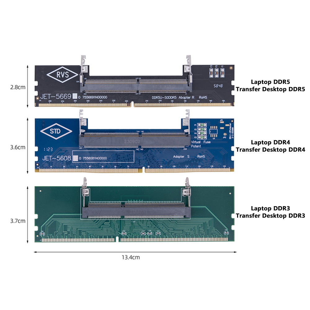 Laptop to Desktop Memory Adapt - Ddr5 Laptop Ram ulasan dan harga