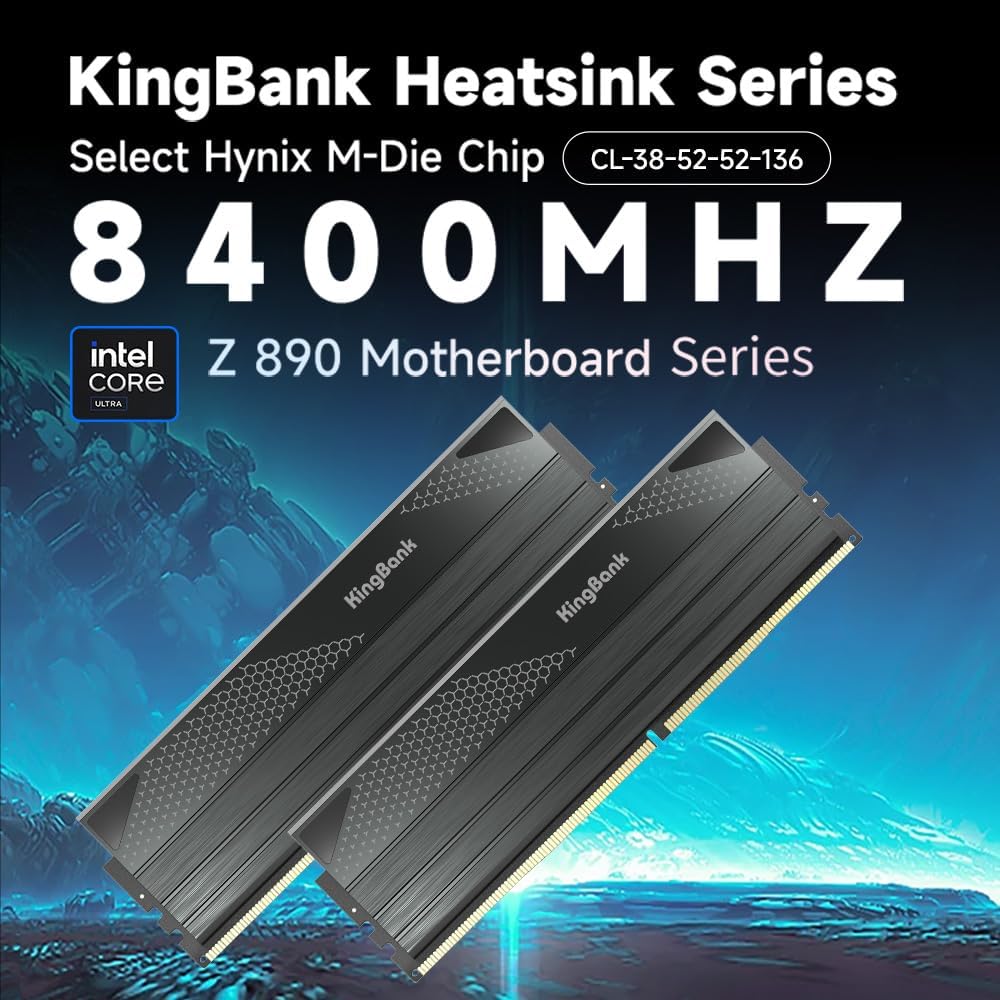 KingBank DDR5 KFXB Memory 48GB - Ddr5 16Gb 6000Mhz ulasan dan harga