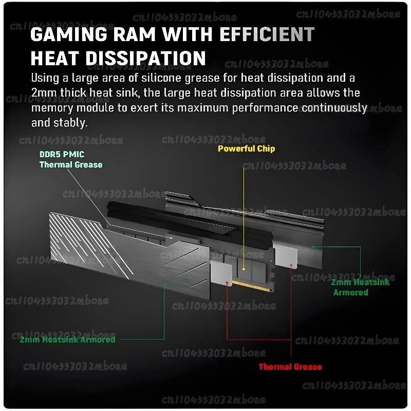 DDR5 RAM 16GB/32GB 6000MHz 640 - Ddr5 16Gb 6000Mhz ulasan dan harga
