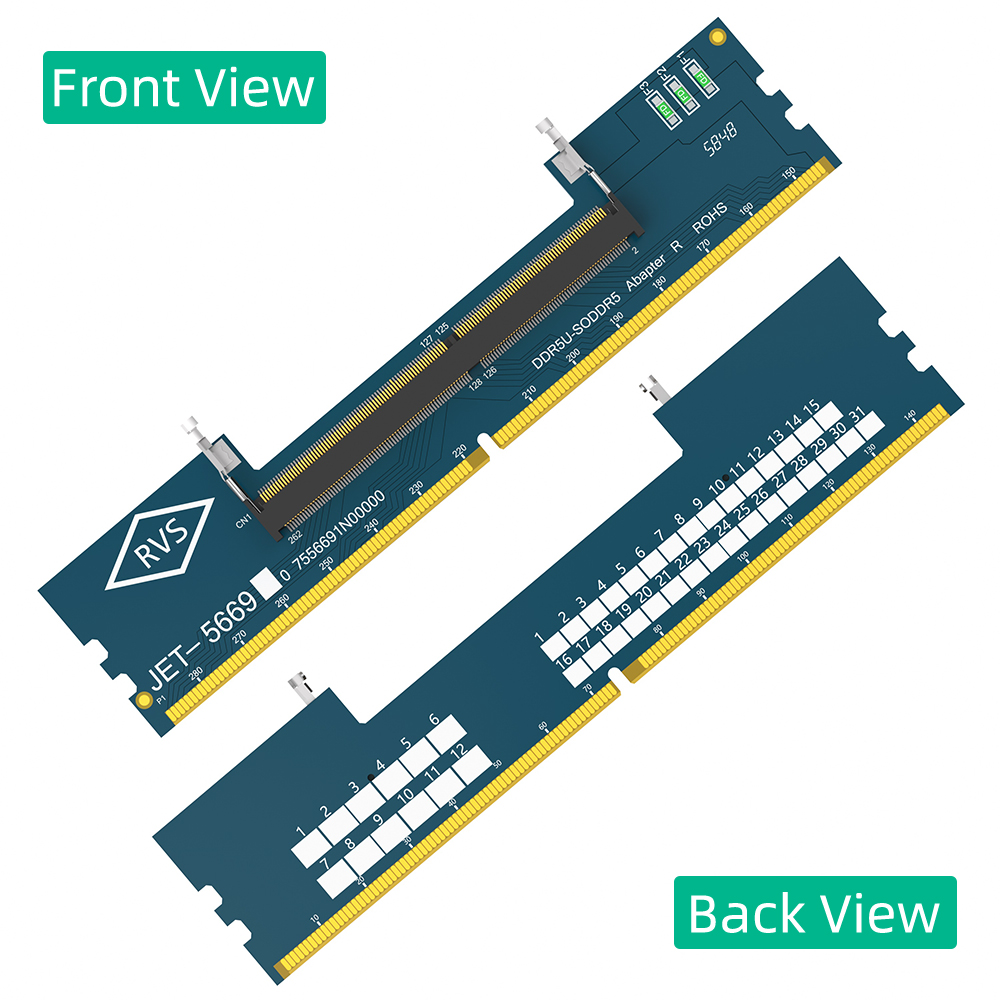 2PCS Laptop DDR5 RAM to SO DDR - Ddr5 Laptop Ram ulasan dan harga