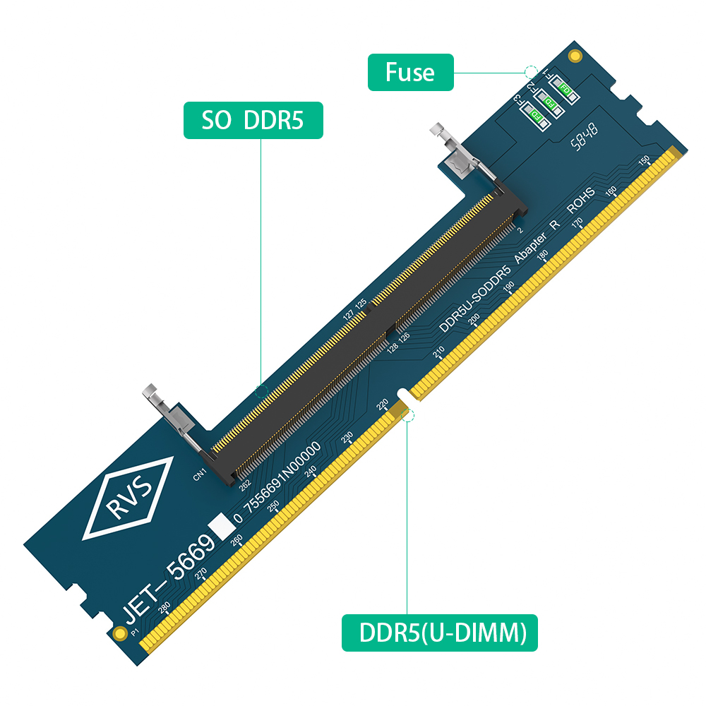 2PCS Laptop DDR5 RAM to SO DDR - Ddr5 Laptop Ram ulasan dan harga