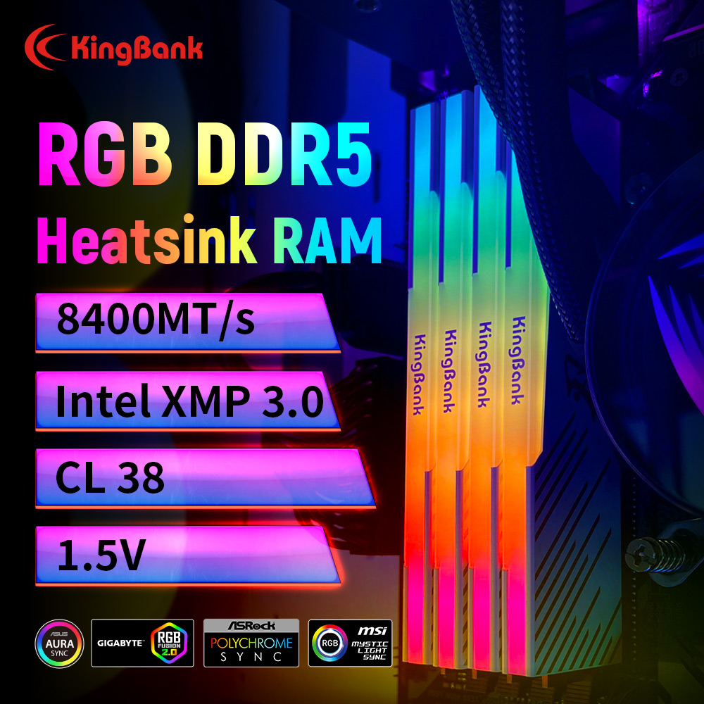 KINGBANK KRRW DDR5 RAM 48GB (2 - Ddr5 4800Mhz ulasan dan harga