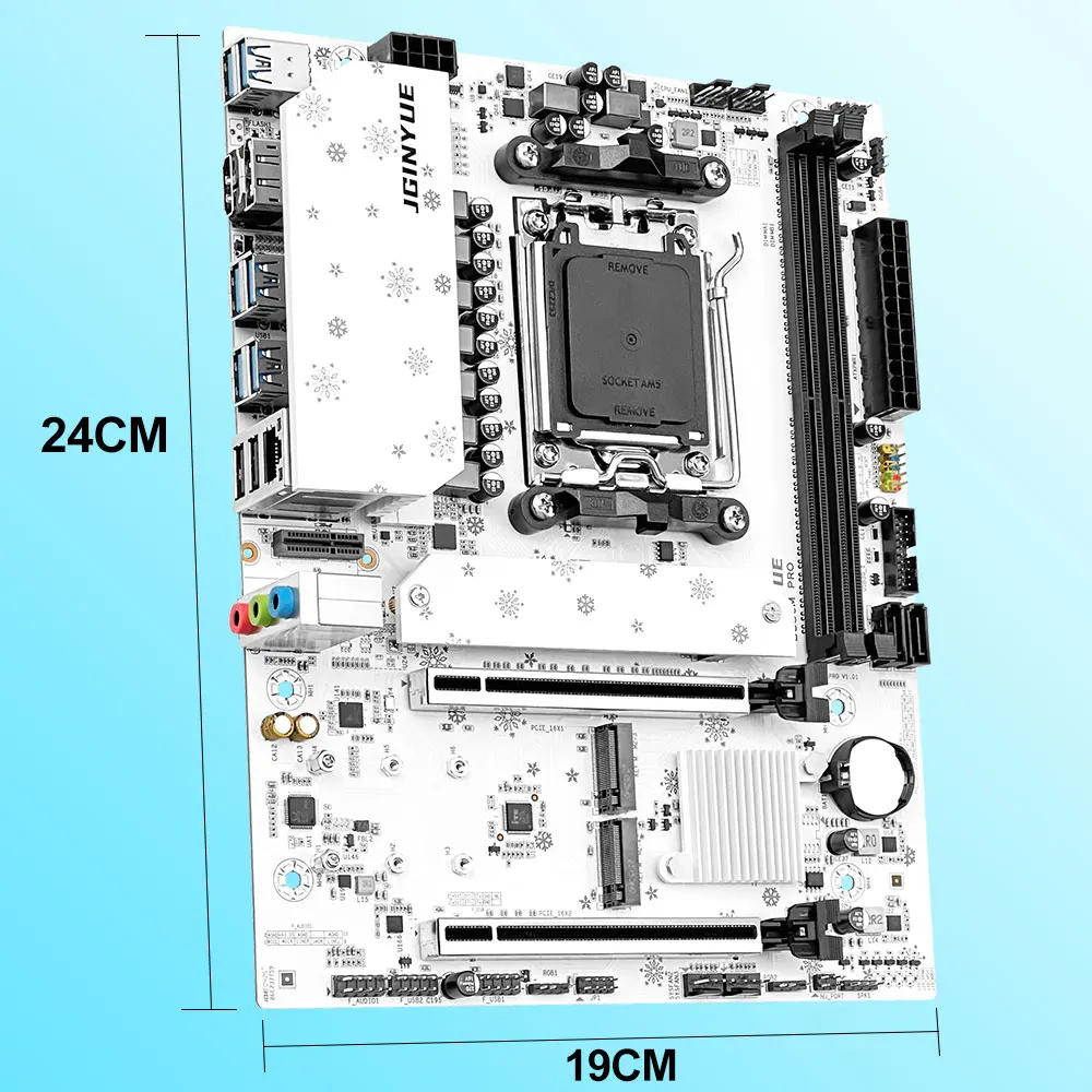 JGINYUE B850M Pro Motherboard  - Ddr5 16Gb 6000Mhz ulasan dan harga